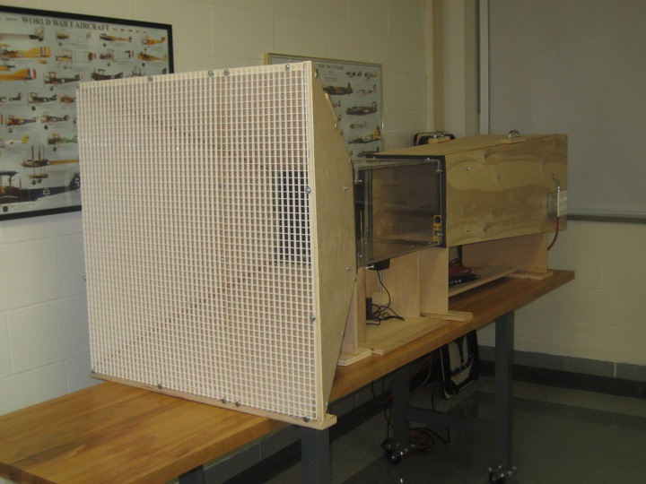 Photo of Kirkwood wind tunnel.